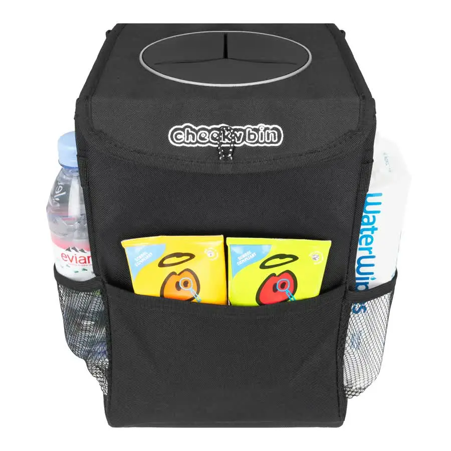 CheekyBin Car Bin fitted in car